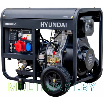 Дизельный генератор Hyundai DHY 8500LE-3